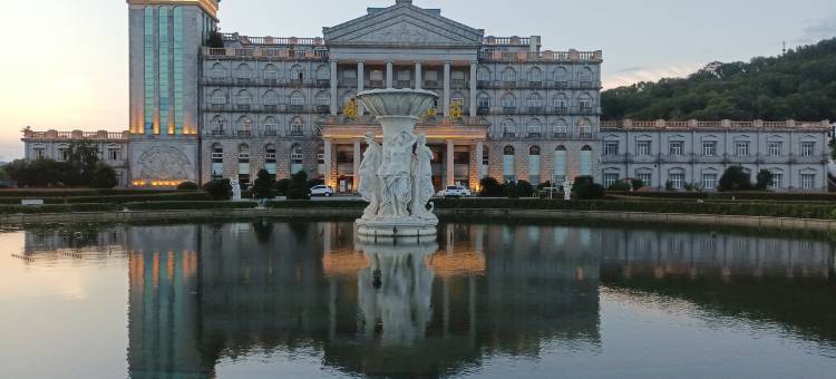 黄石磁湖山庄图片