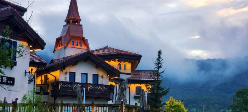 海坨山谷阅山居室图片