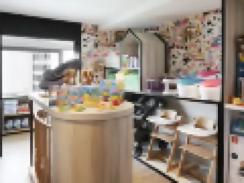 塔樓翼豪華家庭雙床房