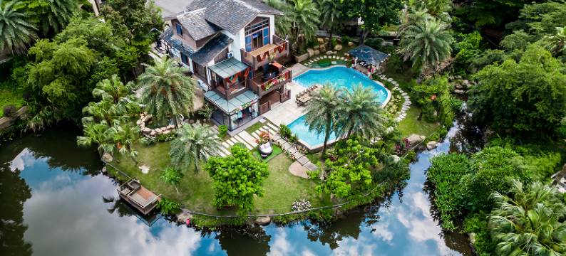 碧桂园样板房全境岛屿湖畔别墅图片