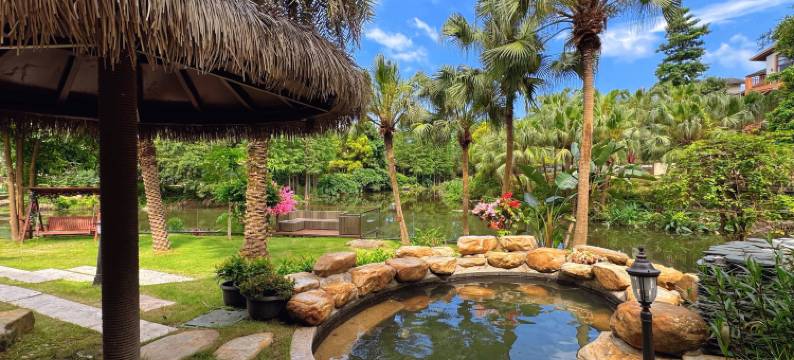 碧桂园样板房全境岛屿湖畔别墅图片