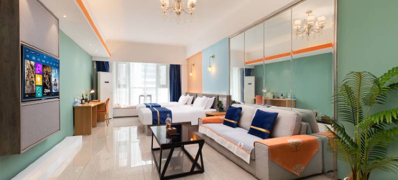 雅诗顿星辰公寓(恒大华府店)图片