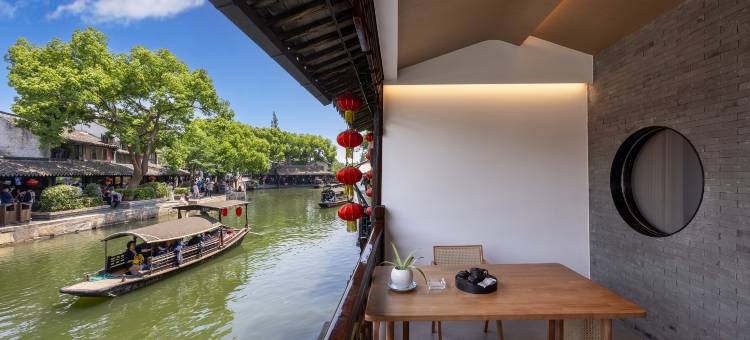 西塘御雅轩·180 °河景度假设计民宿图片