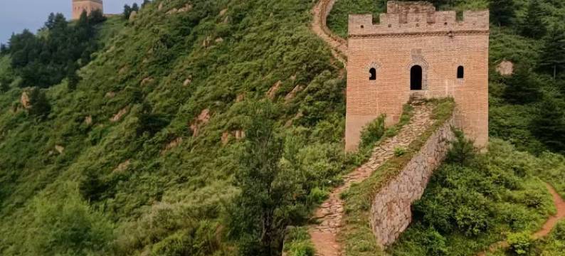 柱角石农家院图片