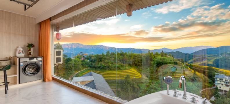 龙脊梯田晨云轩·云端泳池全景酒店(金佛顶三号观景台店)图片