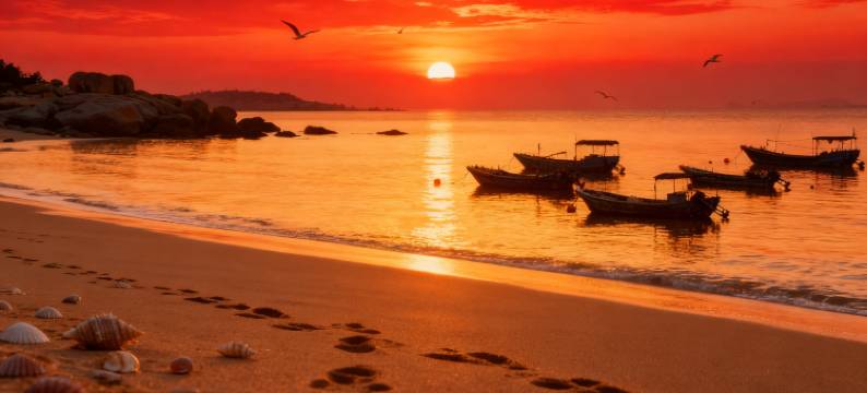 湄洲岛・云水间WARMWAVERY・MSTWMAW・一线落日海景民宿(妈祖祖庙店)图片