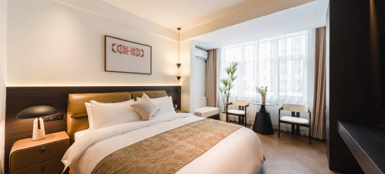 樾和城市精品民宿(曹县银座商城店)图片