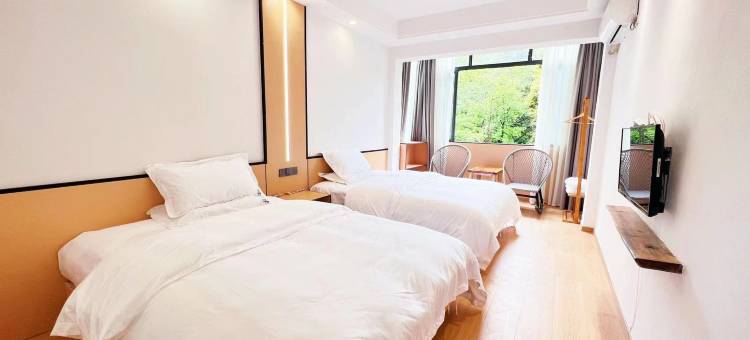 天台山林荫山庄图片