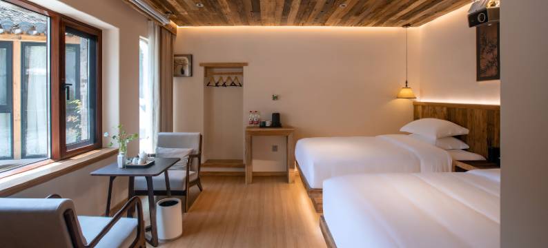 忆往昔·中式美学·宁静庭院空间景观民宿(宏村景区店)图片