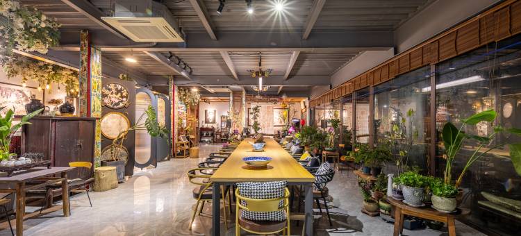 花筑·涵煦园庭院汤泉民宿(崂山区店)图片