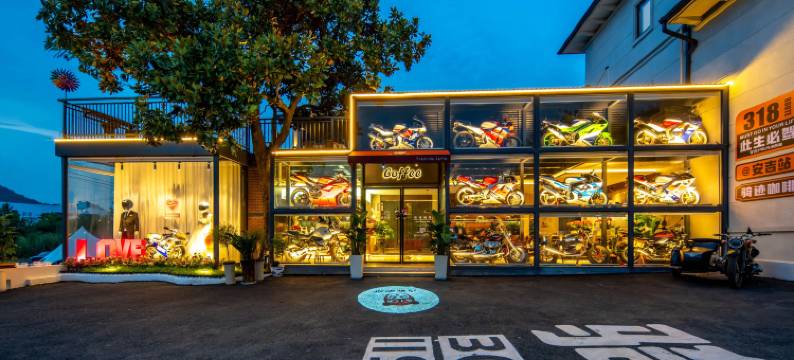 安吉钱山·栖舍Motorcycle山野露营亲子度假美宿图片