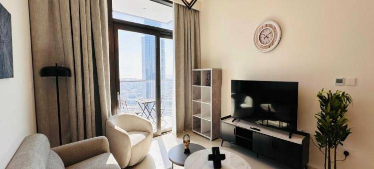 豪华一卧室公寓在哈利法塔皇冠(Luxury 1-Bedroom Apartment At Burj Crown.)图片
