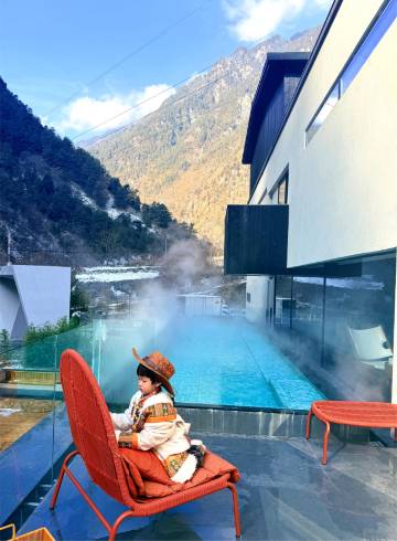 毕棚沟•暮山图片