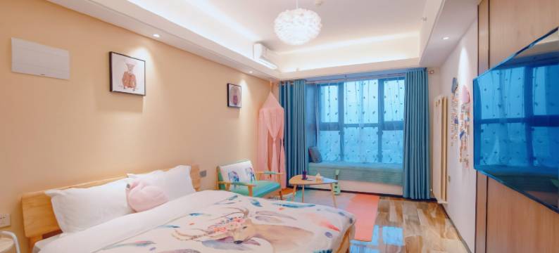 星鹿花宿·城市美宿(郑州博雅广场龙子湖地铁站店)图片