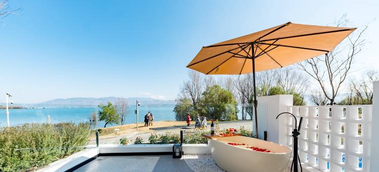 花筑·观湖雅筑·山海转角Villa泳池度假海岸美墅(洱海廊桥店)图片