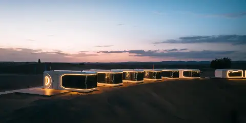 沙裏瓦沙漠觀星酒店