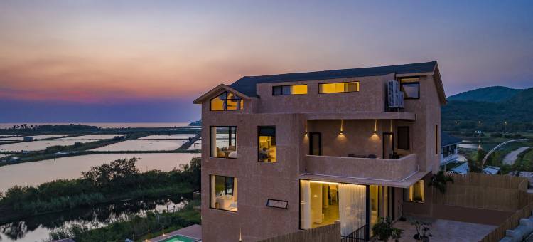 喜野·THE VILLA&CAFE&CAMPING&PARTY·泳池·湖景民宿图片