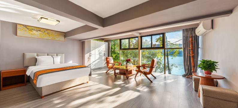 绵阳桃花岛观江酒店图片