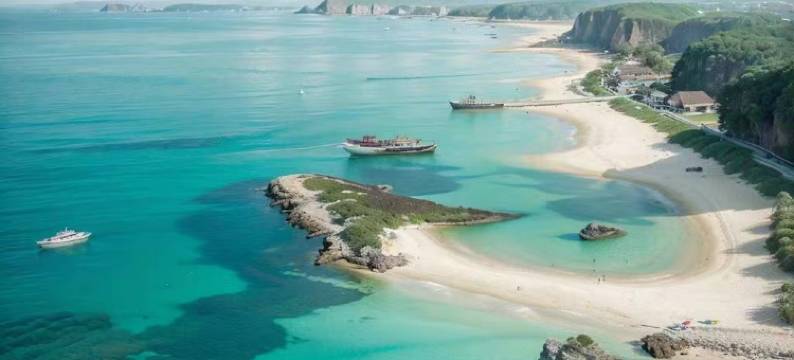 北海蓝海湾·Courtyard亲子休闲度假民宿(涠洲岛滴水店)图片