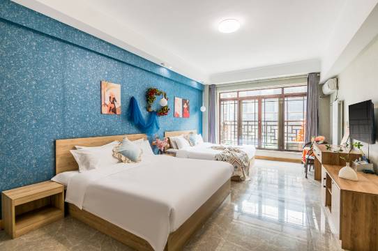 蓬莱钱苑听海民宿(蓬莱阁宝龙广场店)