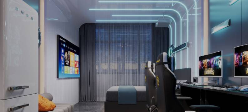 潜江欣朵电竞酒店(潜江园林路步行街店)图片