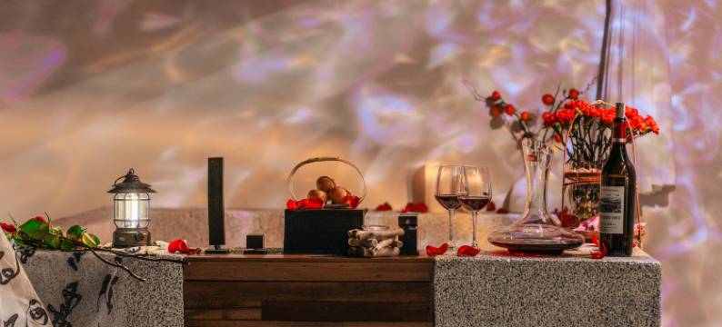 有涧宿·Candy Home 温泉私汤设计师亲宠美宿图片