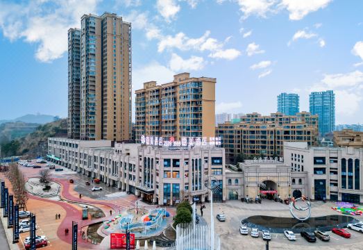 乐至嘉美酒店外景图