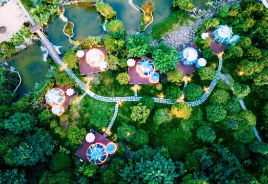 Luyun Namei · Starry Sky Camping (Duyun Shanmu Lake Park) over view