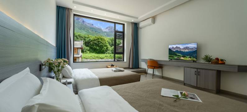 听风泊院·Courtyard绿林野奢日照金山观景美宿(玉龙雪山店)图片