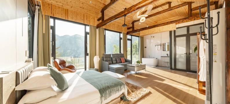 楚岚轩·Vacances au spa·云海观景温汤度假美宿(安吉江南天池店)图片