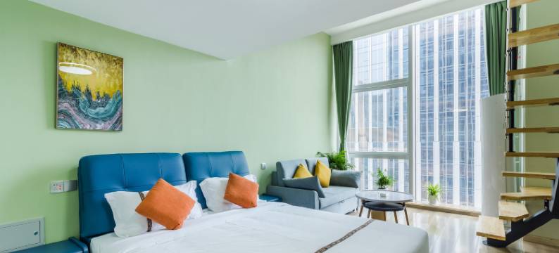 青岛雅珺酒店公寓(石老人海水浴场店)图片