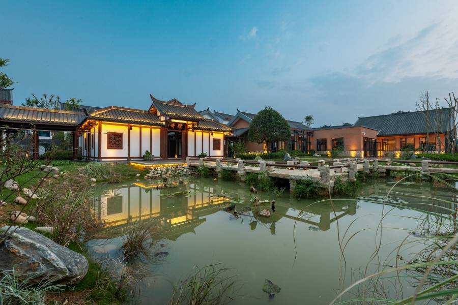 蒲江明月村停雲曉得酒店