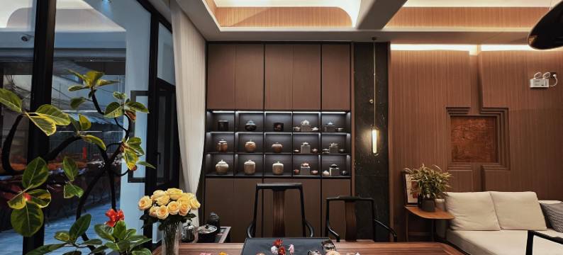 上锦·私享空中花园RooftopGarden星河湖景茶·咖旅行度假美宿图片