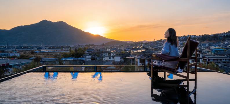 既山原舍|野奢 PASTORALANCIENTCITY全景设计师酒店(丽江古城店)图片