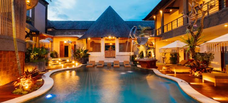 比达达丽别墅及水疗中心(The Bidadari Villas and Spa)图片
