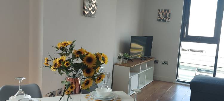 谢菲尔德市中心整套两卧室酒店公寓(Entire 2-BR Serviced Apartment in Sheffield Centre)图片