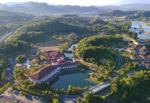 Dahongpao Resort Wuyi Mountain over view