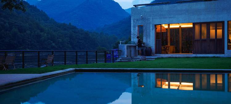 靖安水岸边图片