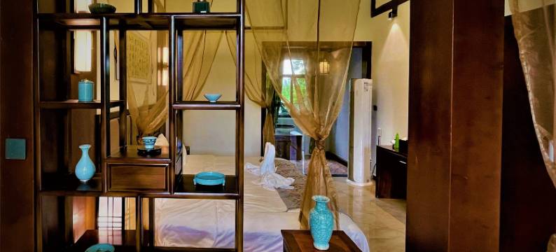 喜屋·国风美倦设计师温泉独栋别墅(都江堰中华大熊猫苑店)图片