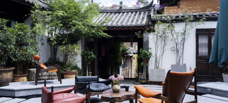 竹榭庭·Grace观古城雪山全景空中花园艺术美宿(丽江古城店)图片