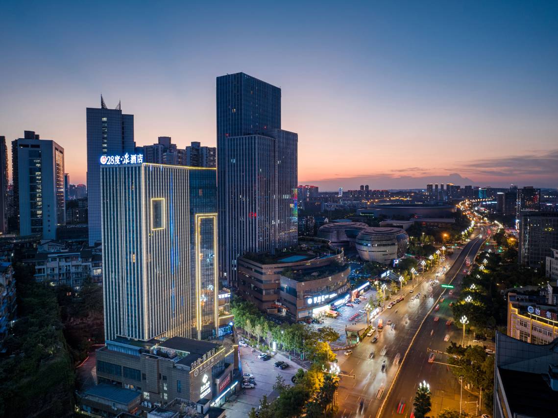 28度·泉酒店(泸州万象汇西南医科大学附属中医医院店)图片