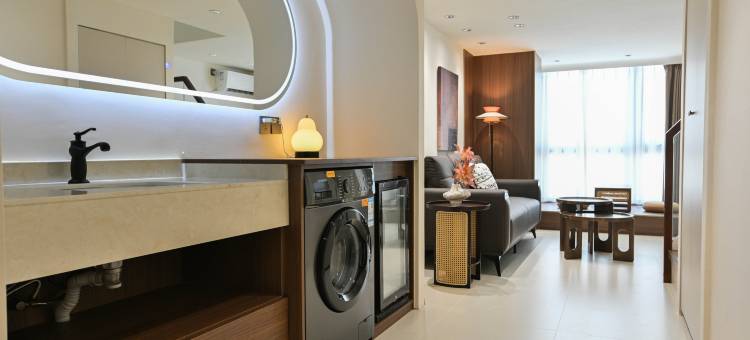 9号•早晨RiverViewAudioVisualKingRoomLOFT设计公寓(潮州湘桥店)图片