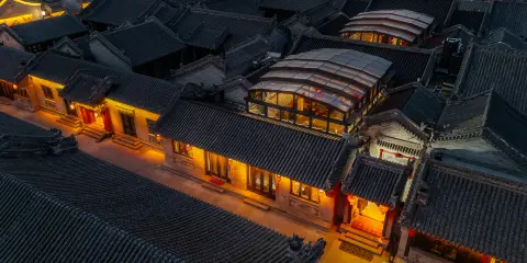 雲中超然閣•紅木設計師度假民宿(大同古城華嚴寺店)