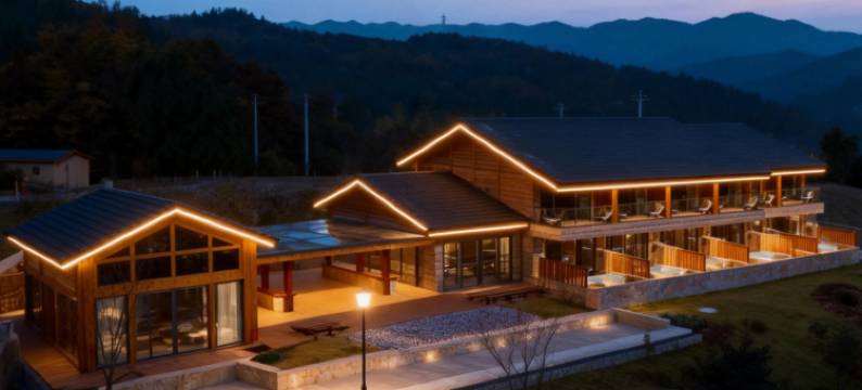 云孚里庄园·溪畔VILLA野奢富硒温汤度假别墅(剑阁双旗美村店)图片