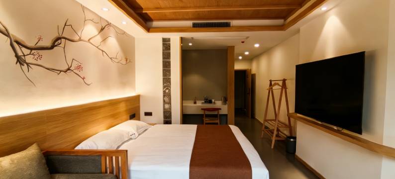 碧峰峡归屿森氧vill民宿图片