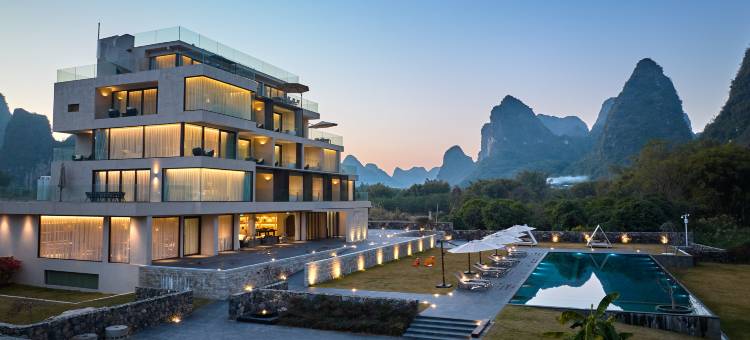 阳朔昔时今舍酒店(十里画廊遇龙河店)图片