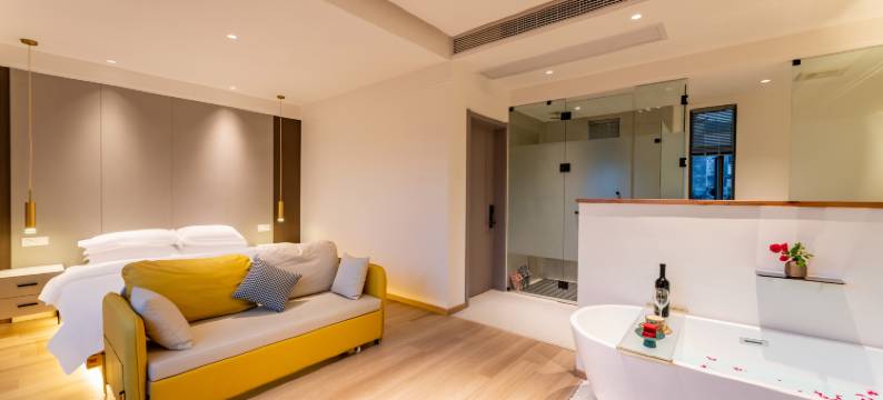 西递望山畔水民宿图片