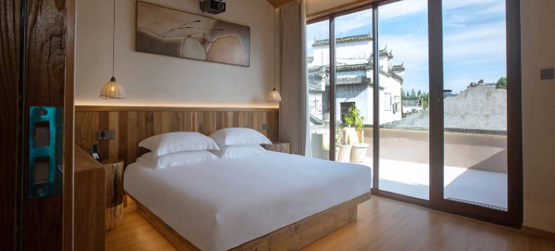 忆往昔·中式美学·宁静庭院空间景观民宿(宏村景区店)图片