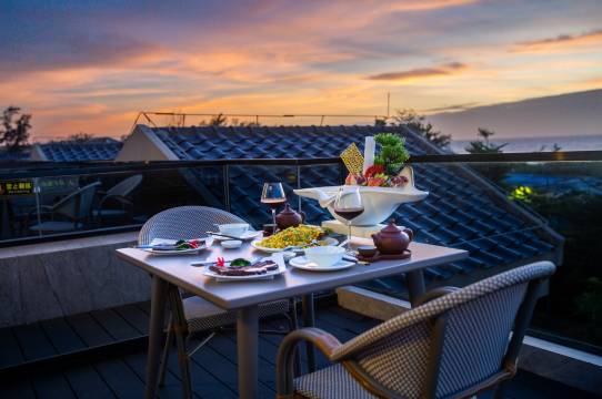 涠洲岛悦海汀海景酒店(西角码头蓝桥店)图片