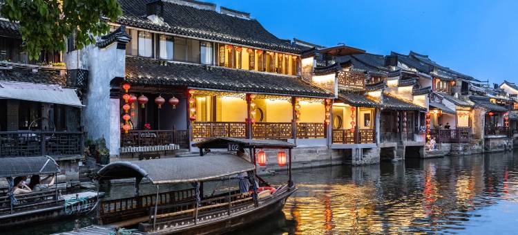 西塘御雅轩·180 °河景度假设计民宿图片